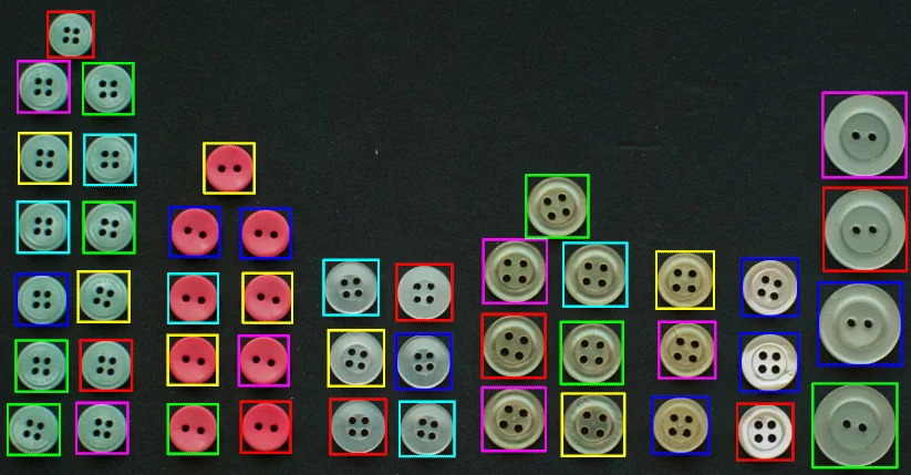 Object counting with AI vision for inventory management and quality control