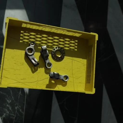 Synthetic training dataset for computer vision and robotics - photorealistic industrial scene 3