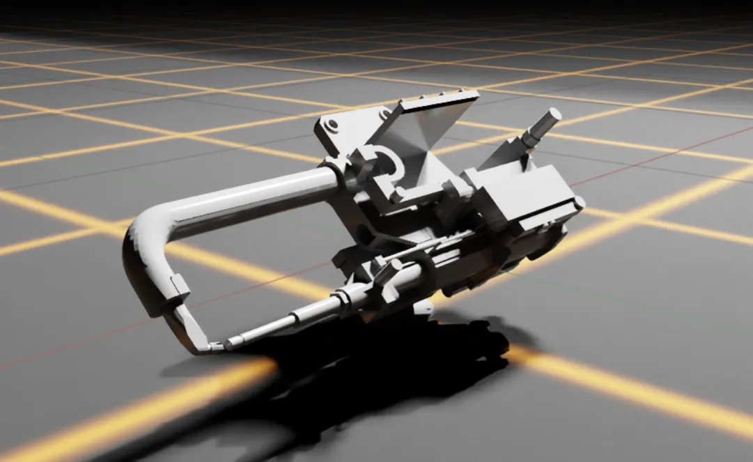 Isaac Sim Simulated Spot-Welding Gun